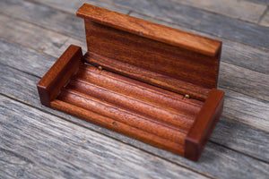 SECONDS Wooden Pen Display Case with Lid- 462