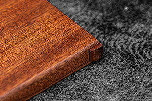 Wooden Business Card Holder - Mahogany