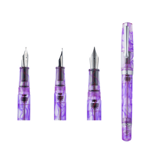 Nahvalur (Narwhal) Original Plus Melacara Purple Fountain Pen