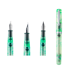 Nahvalur (Narwhal) Original Plus Altifrons Green Fountain Pen