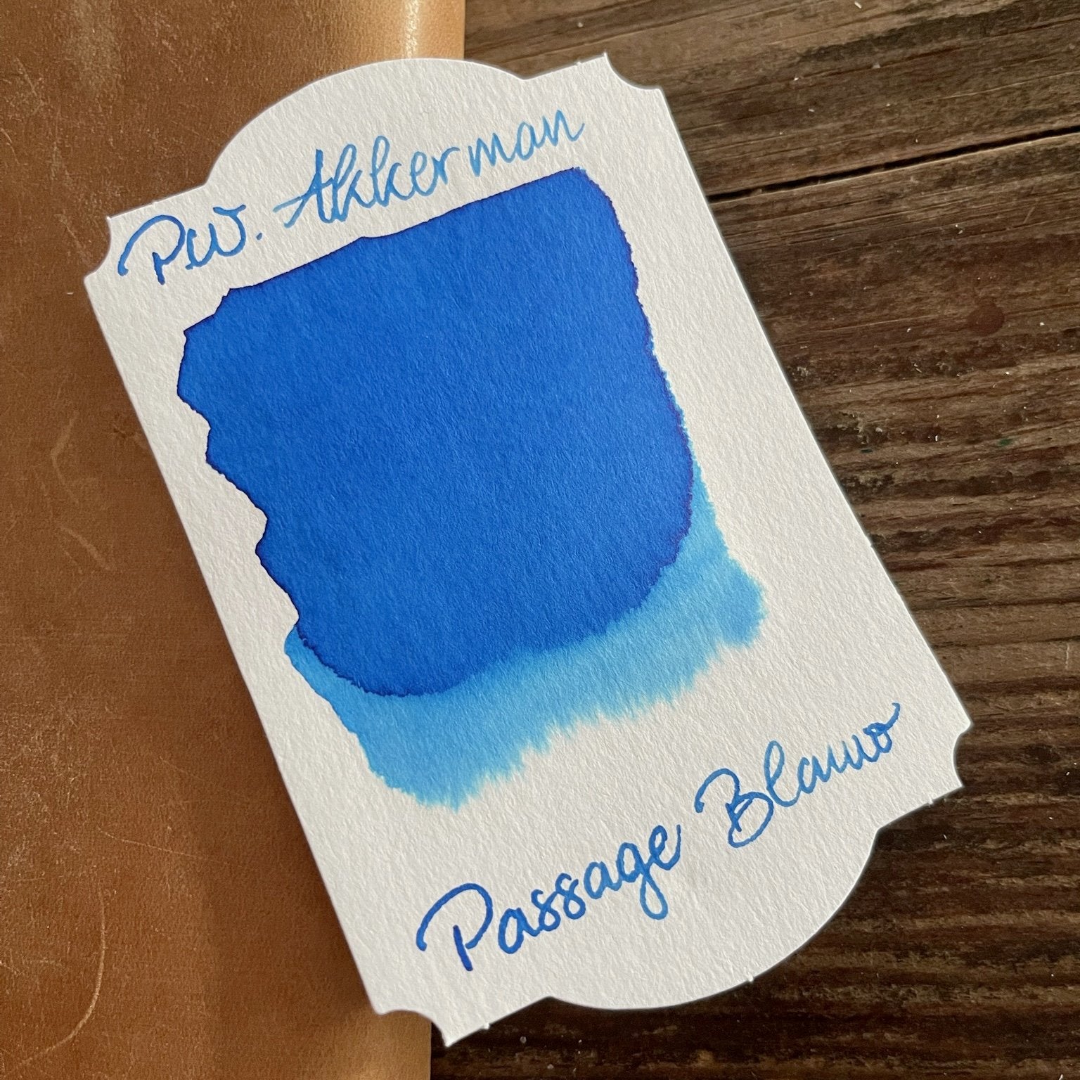 Akkerman Passage Blauw Ink
