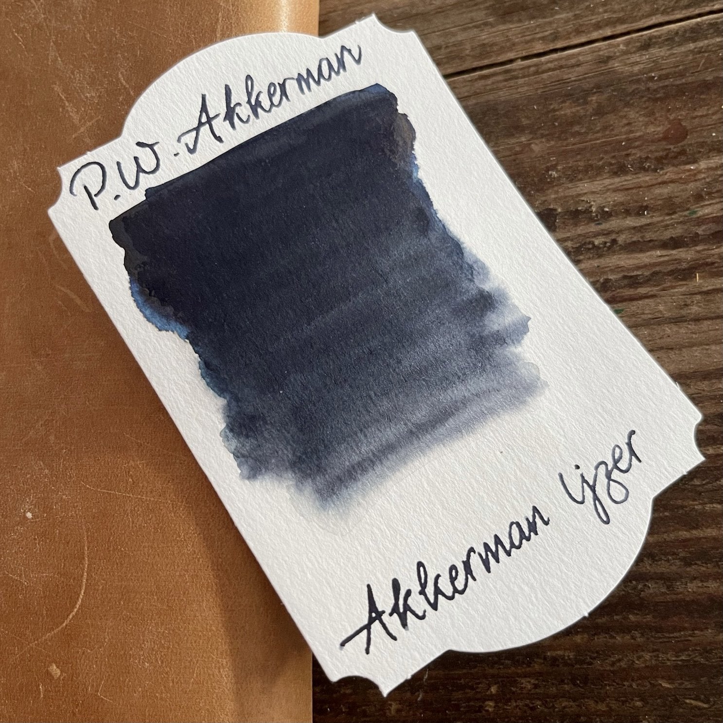 Akkerman Akkerman Ijzer galnoten Blauw Zwart Ink