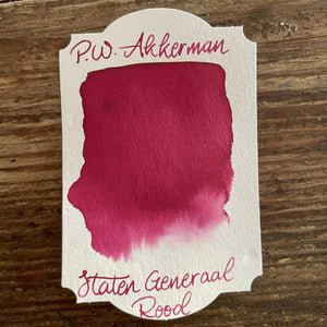 Akkerman Staten Generaal Rood Ink