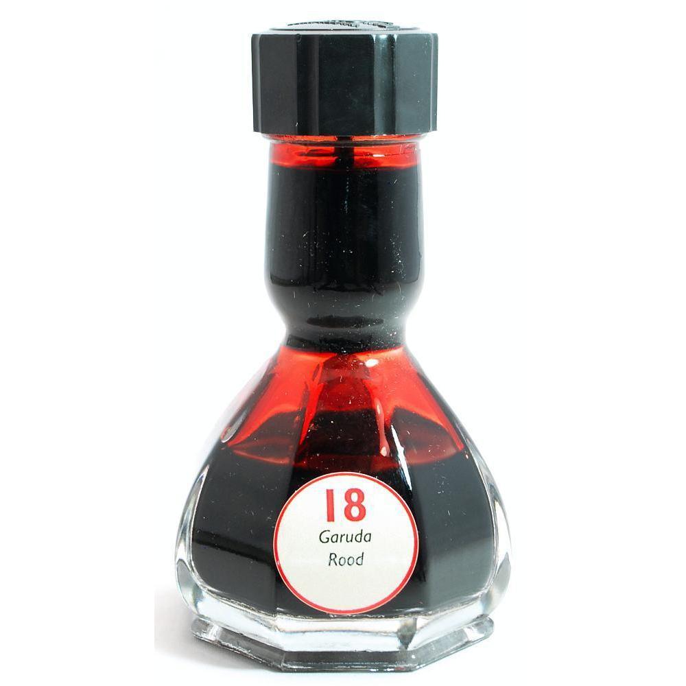 Ink Rood Akkerman 18 Garuda Rood Fountain Pen Ink - Galen Leather