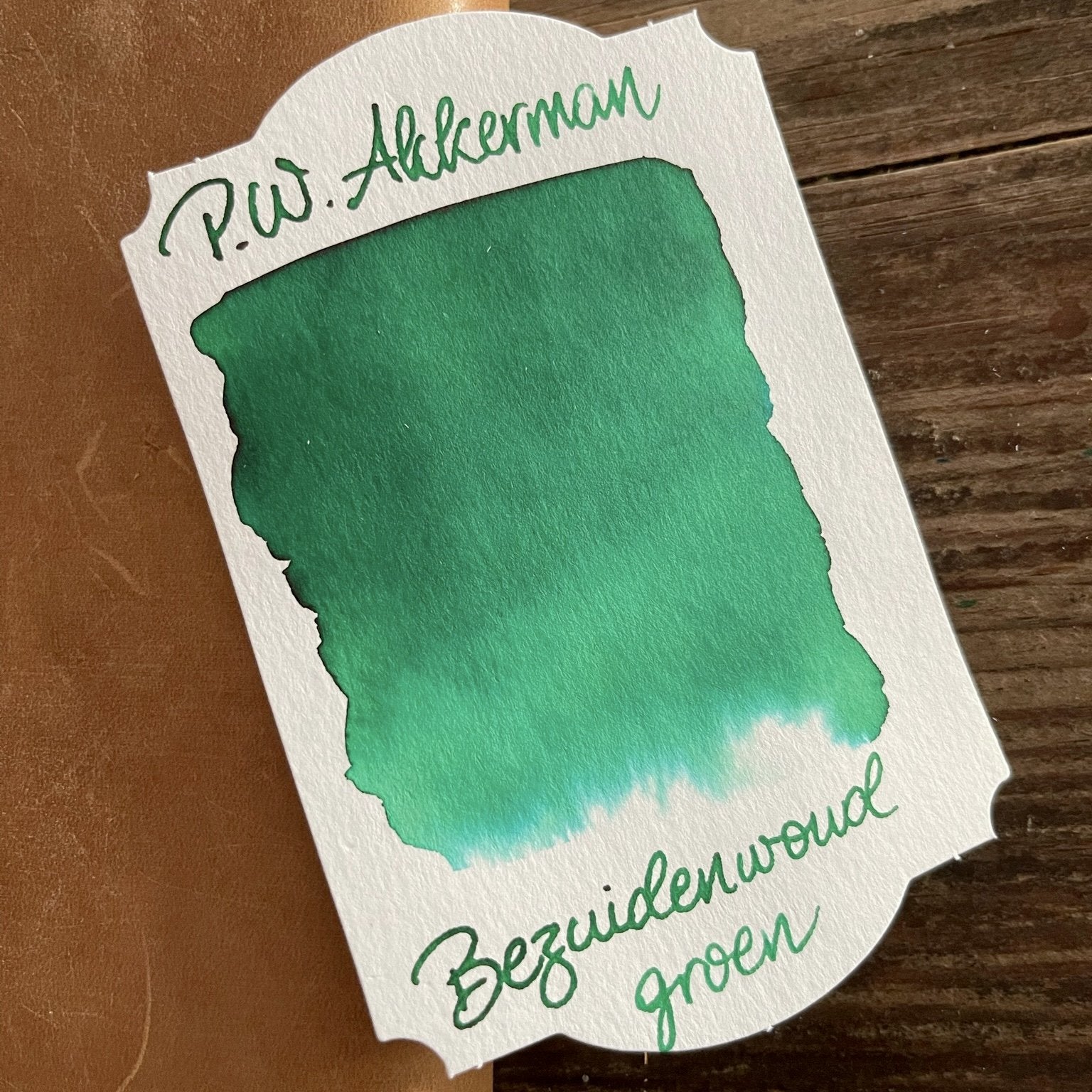 Akkerman Bezuidenwoud Groen Ink