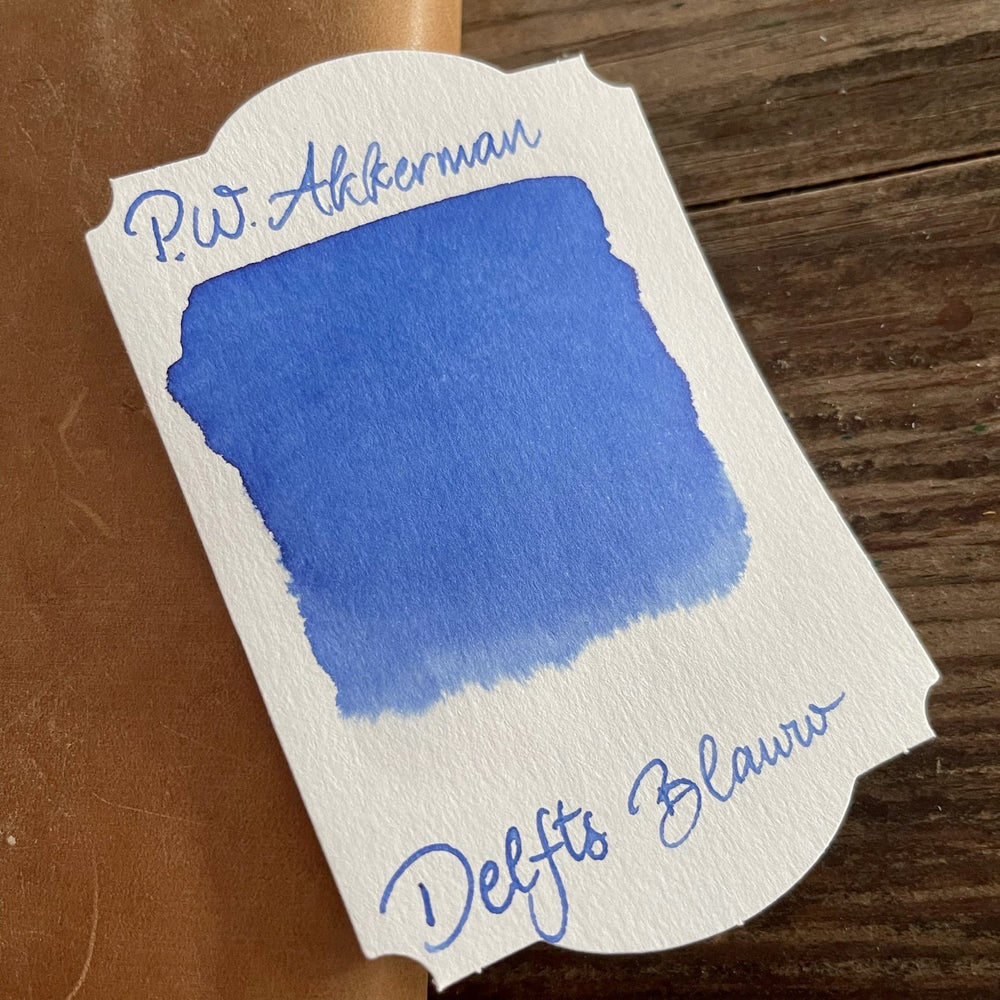 Volcker Green Ink Akkerman Fountain Pen Inks - Unique Bottle Design | Galen Leather