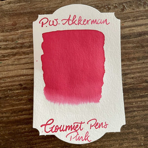 Akkerman Gourmet Pens Pink Ink