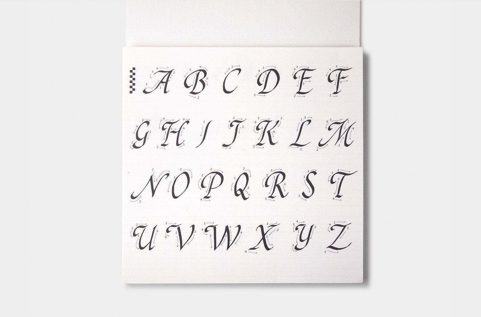 Calligraphy Practice Book - With Brush Lettering Practice Sheets ...