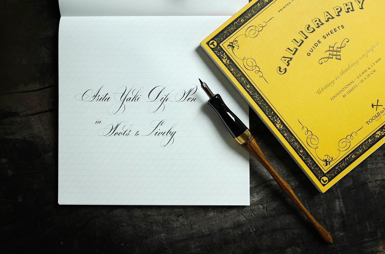 Calligraphy Practice Book - With Brush Lettering Practice Sheets ...