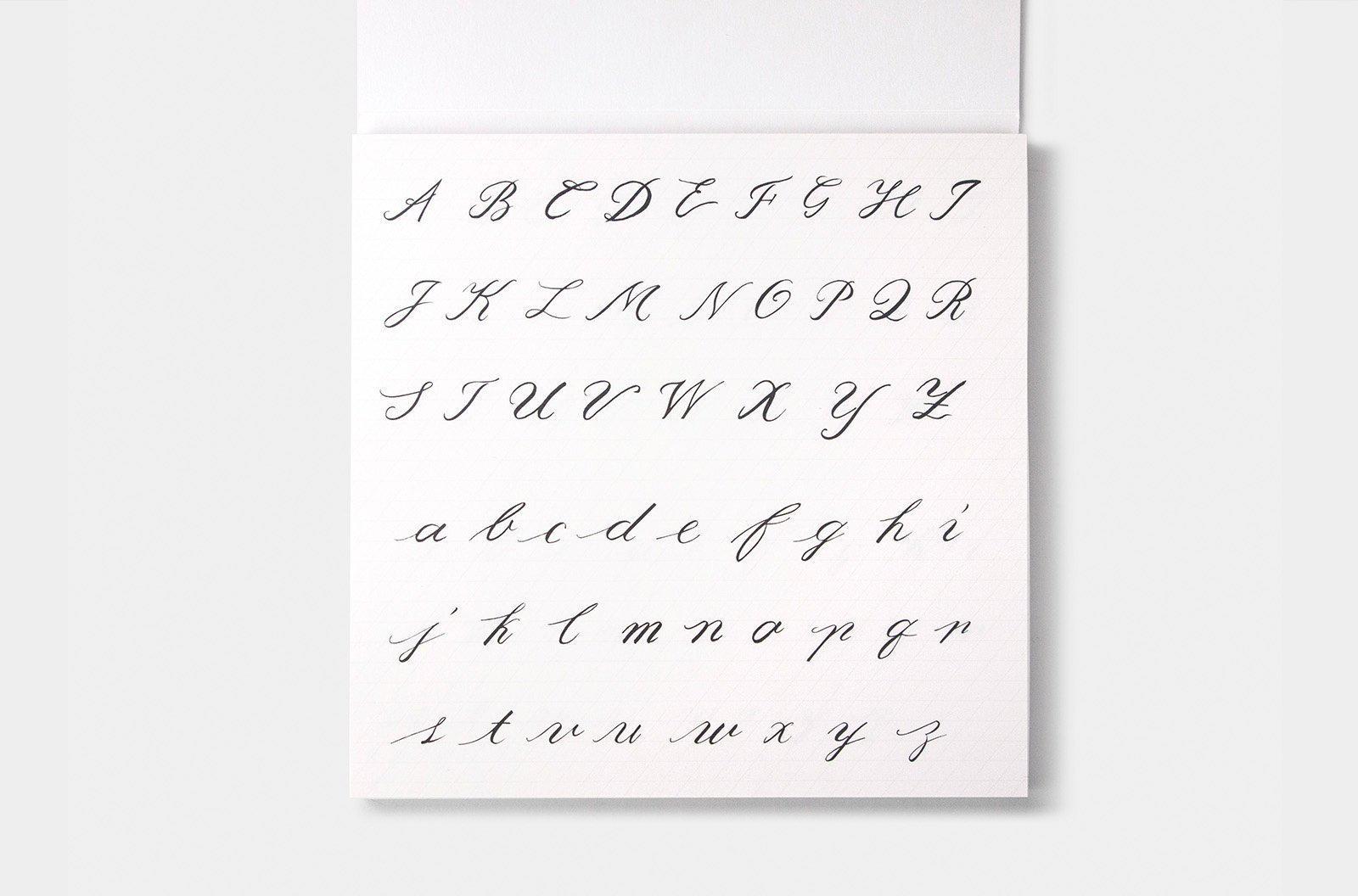 Calligraphy Handwriting A To Z