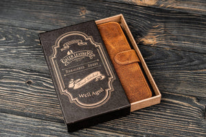 Detachable iPhone 13 Mini Leather Wallet Case