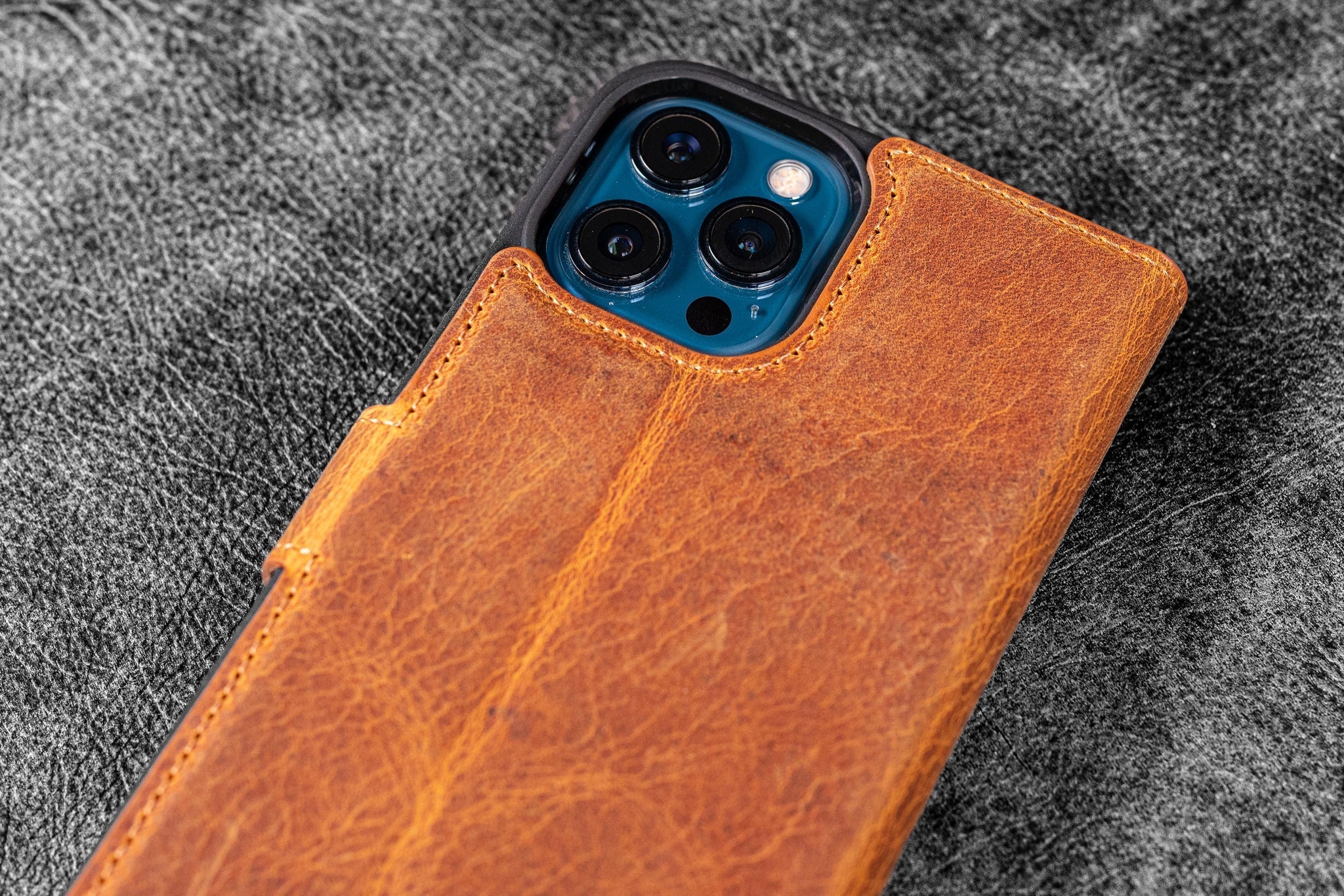 Leather iphone case