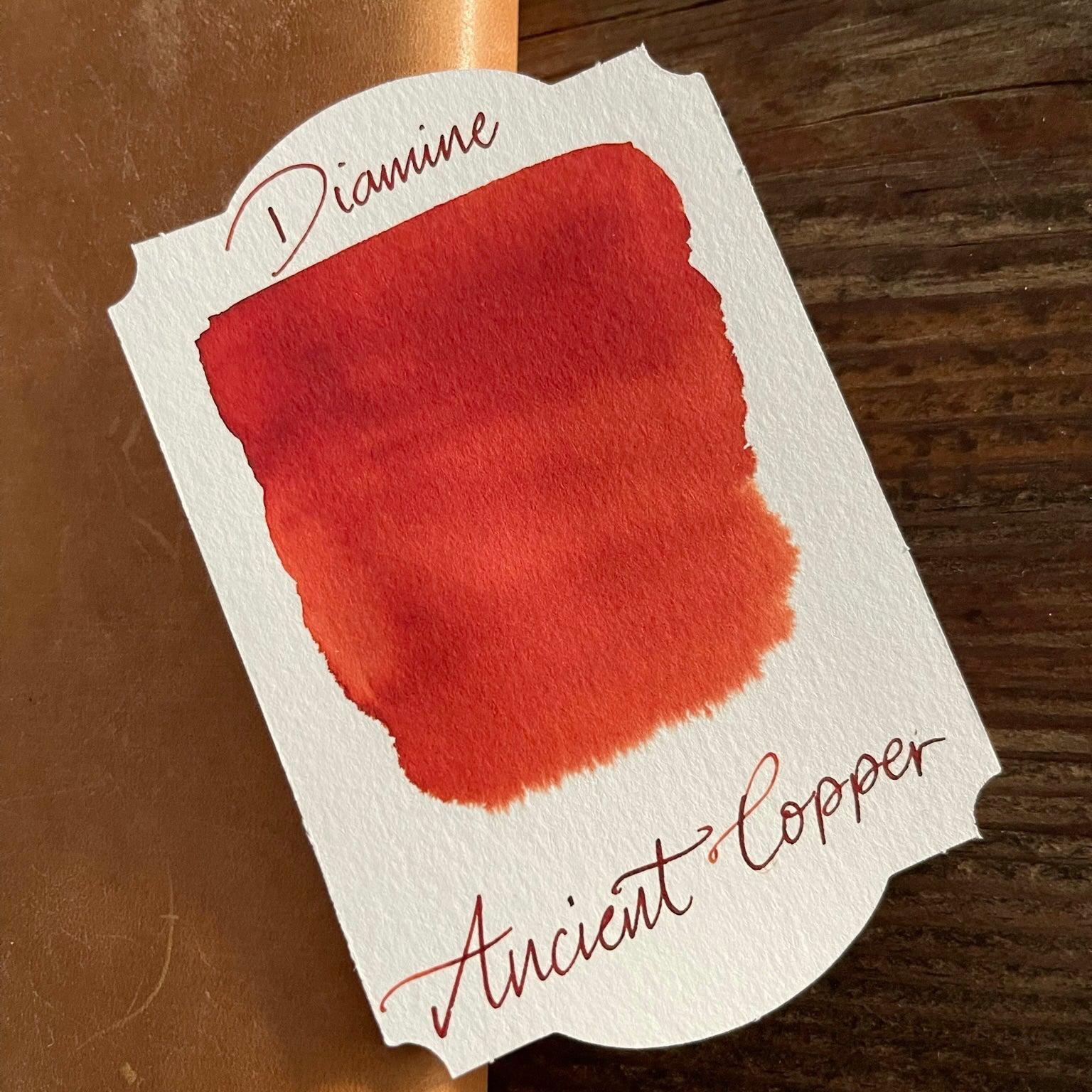 Diamine Ancient Copper - 30ml Glass Bottled Ink