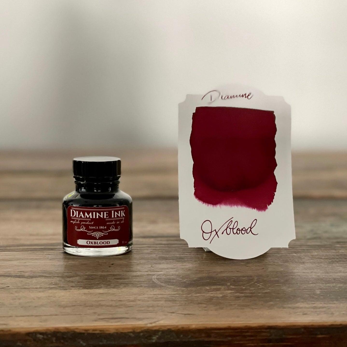 Diamine Fountain Pen Ink, 80 ml Bottle, Oxblood