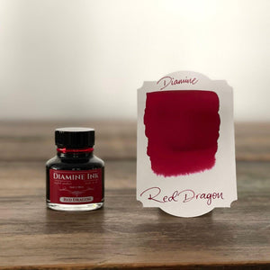 Diamine Red Dragon - 30ml Glass Bottled Ink