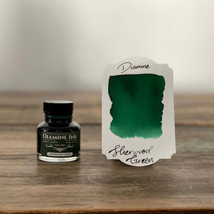 Diamine Sherwood Green - 30ml Glass Bottled Ink