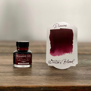 Diamine Writer's Blood - 30ml Glass Bottled Ink