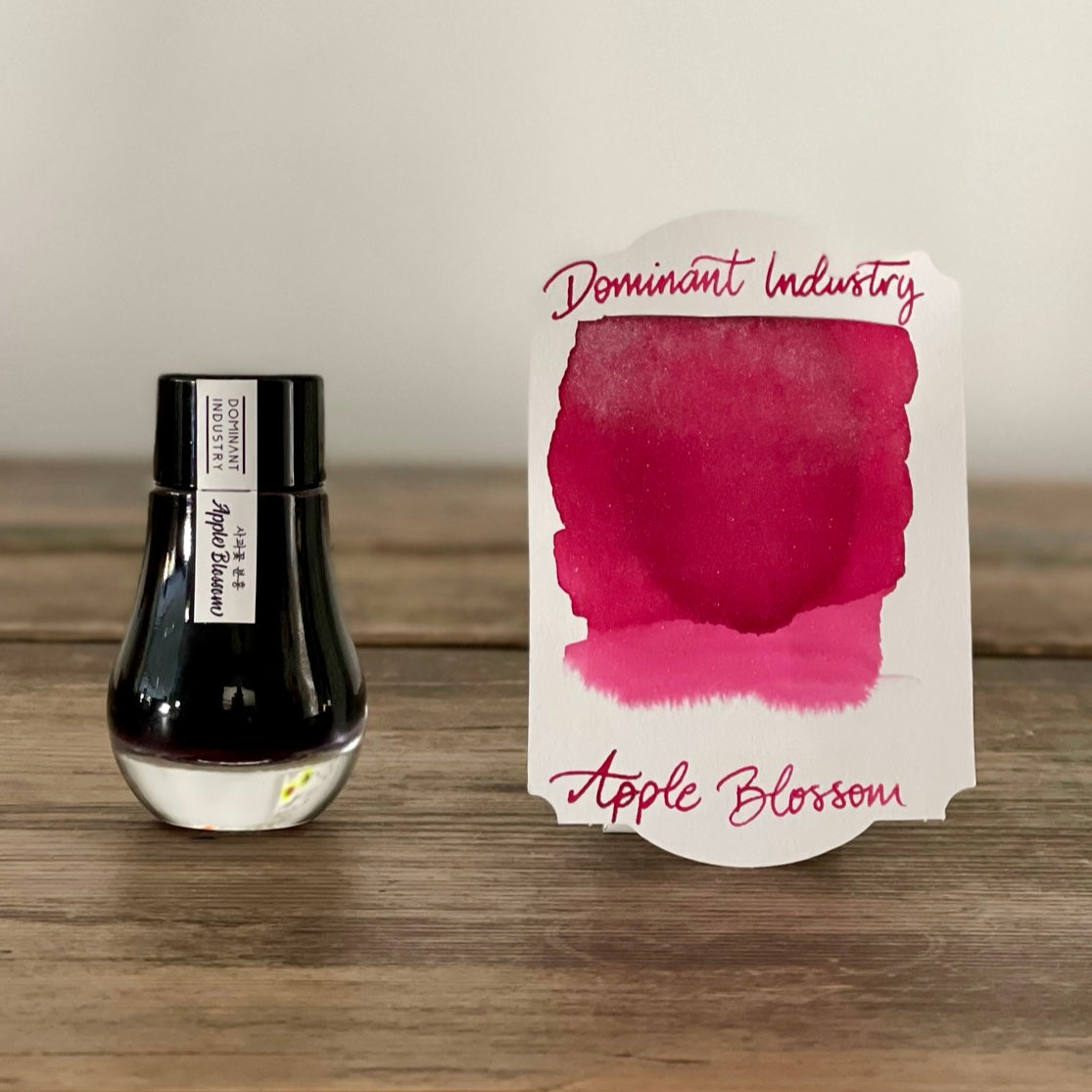 Dominant Industry Fountain Pen Ink - Apple Blossom - Galen Leather
