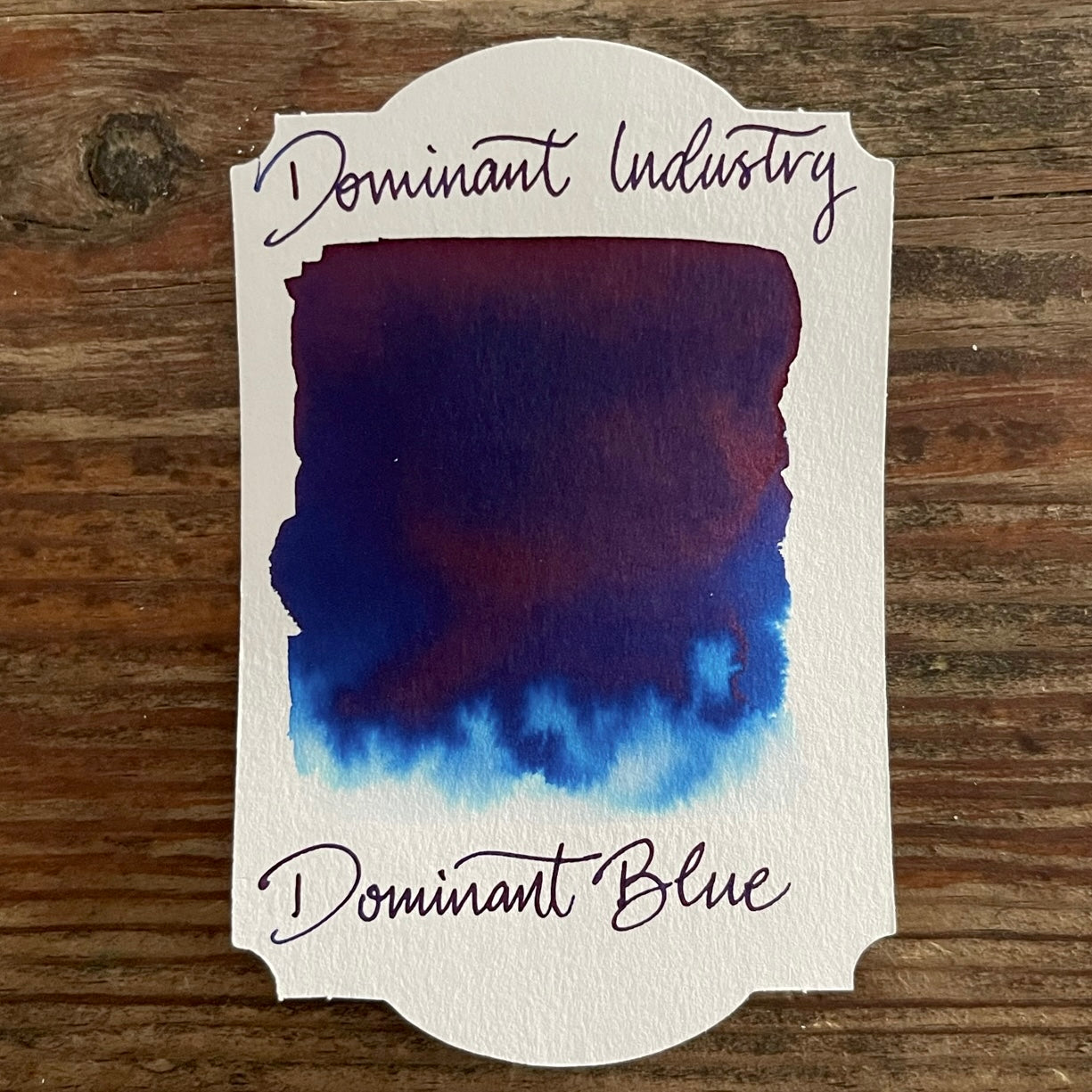 筆記具 Dominant Industry ink llicseries Dominant Industry Fountain Pen Ink - Dominant Blue - Galen Leather