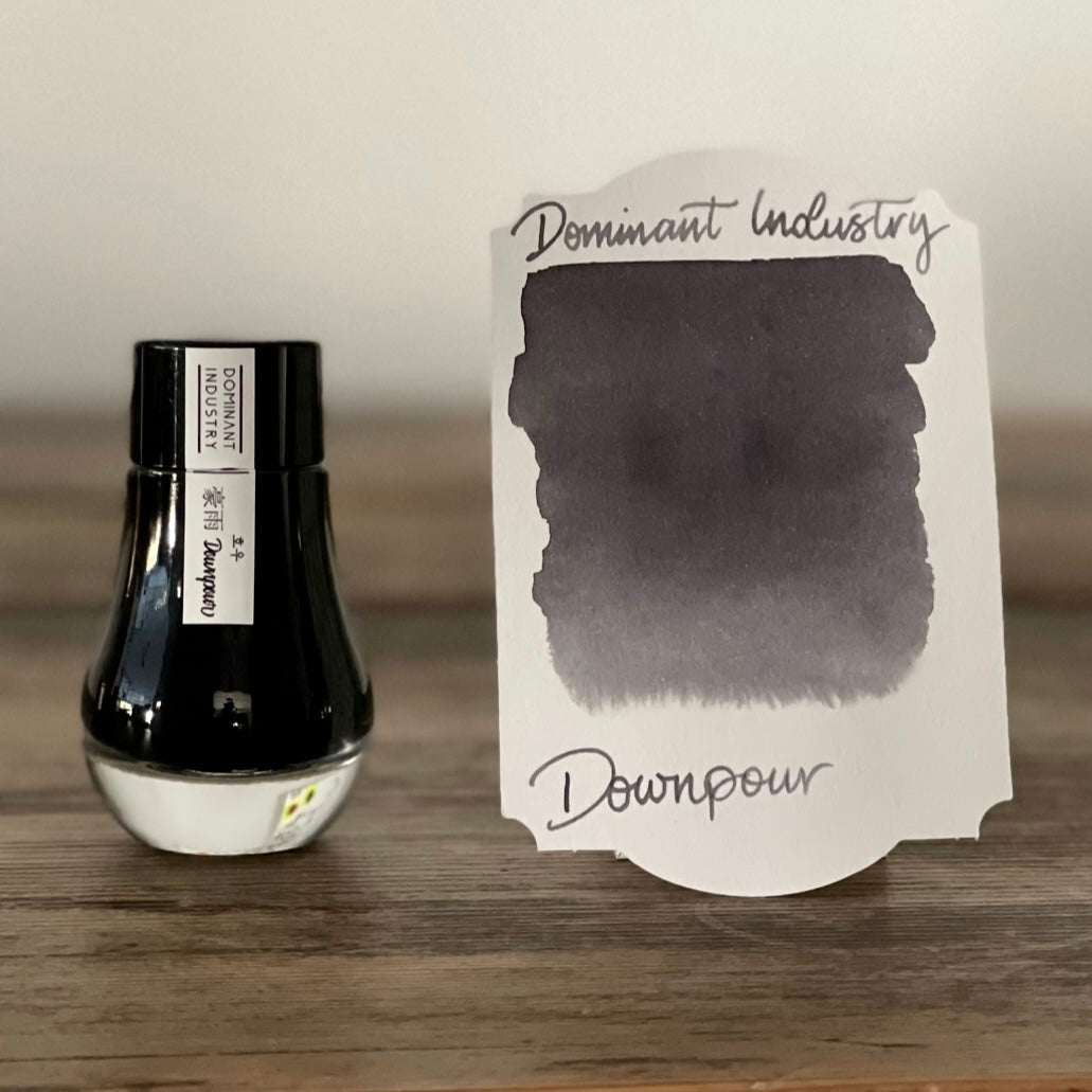 Dominant Industry Fountain Pen Ink - Downpour - Galen Leather