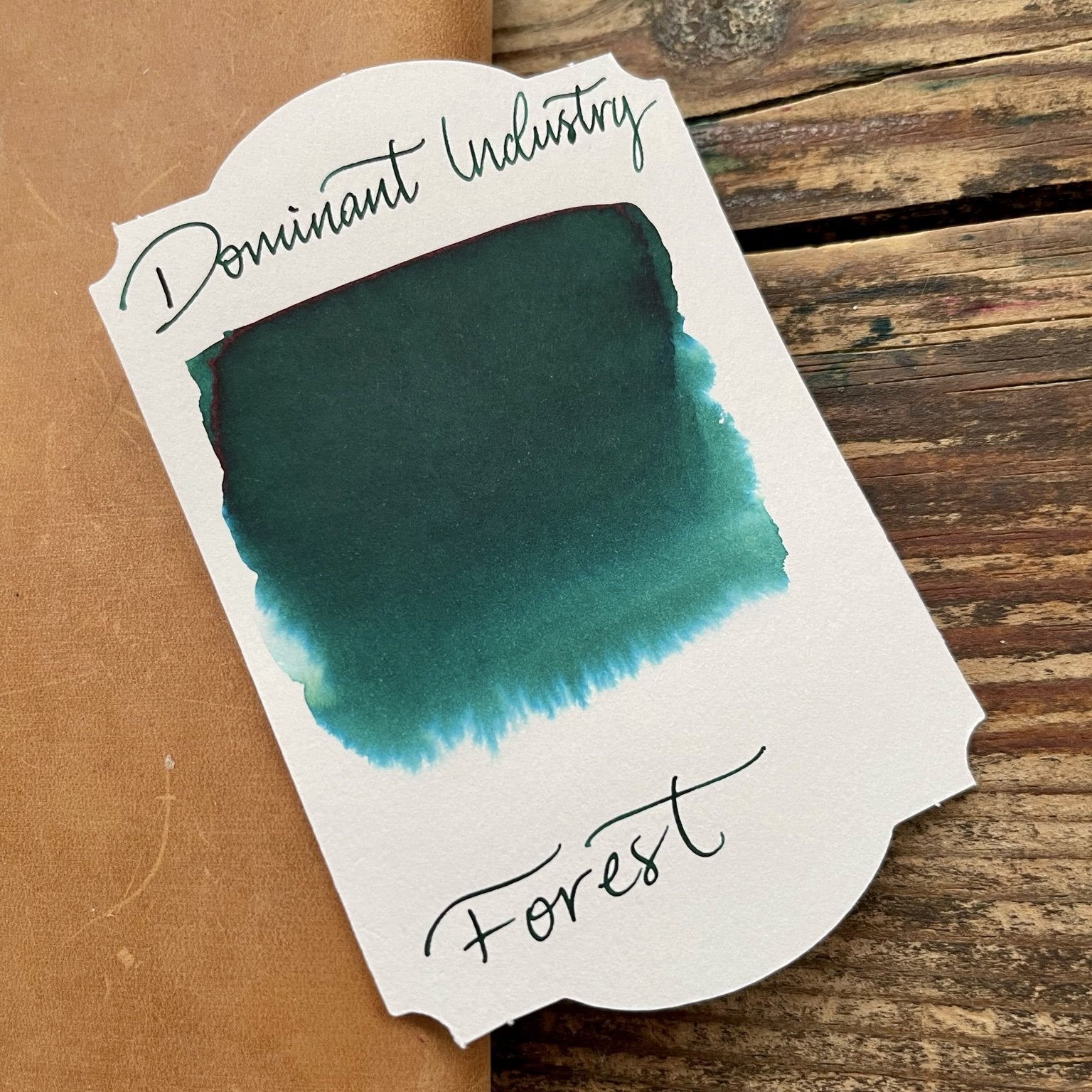 Dominant Industry Fountain Pen Ink - Forest - Galen Leather