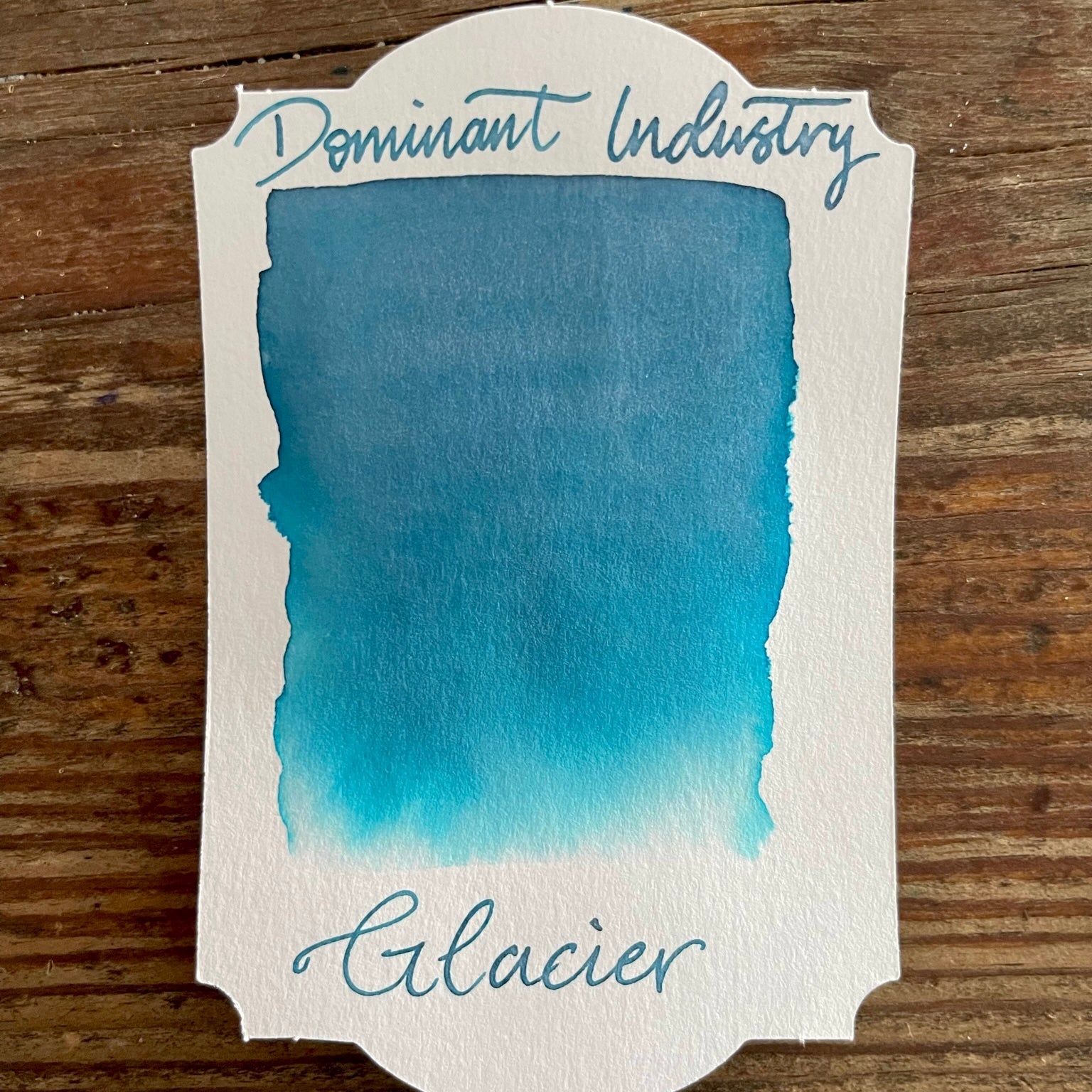 Dominant Industry Fountain Pen Ink - Glacier - Galen Leather
