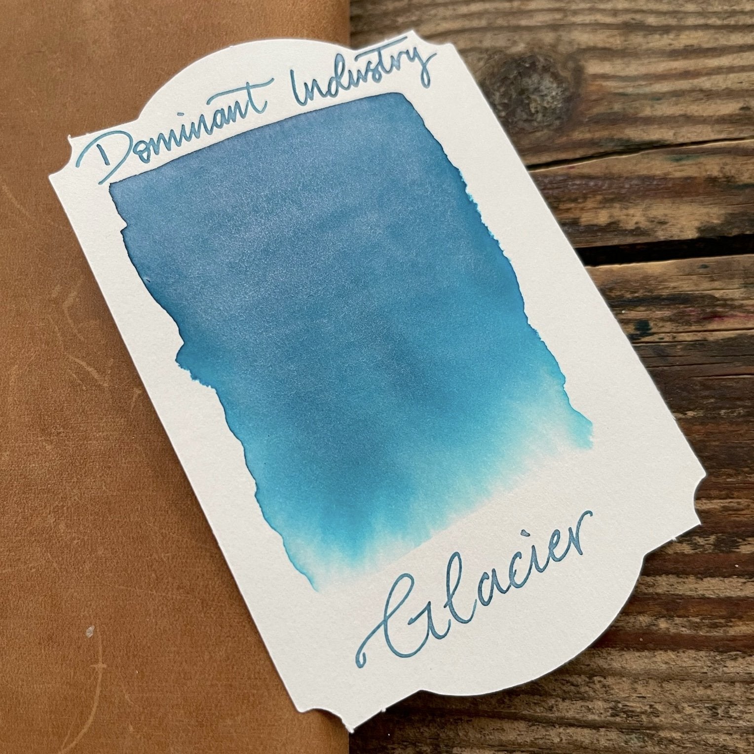 Dominant Industry Fountain Pen Ink - Glacier - Galen Leather