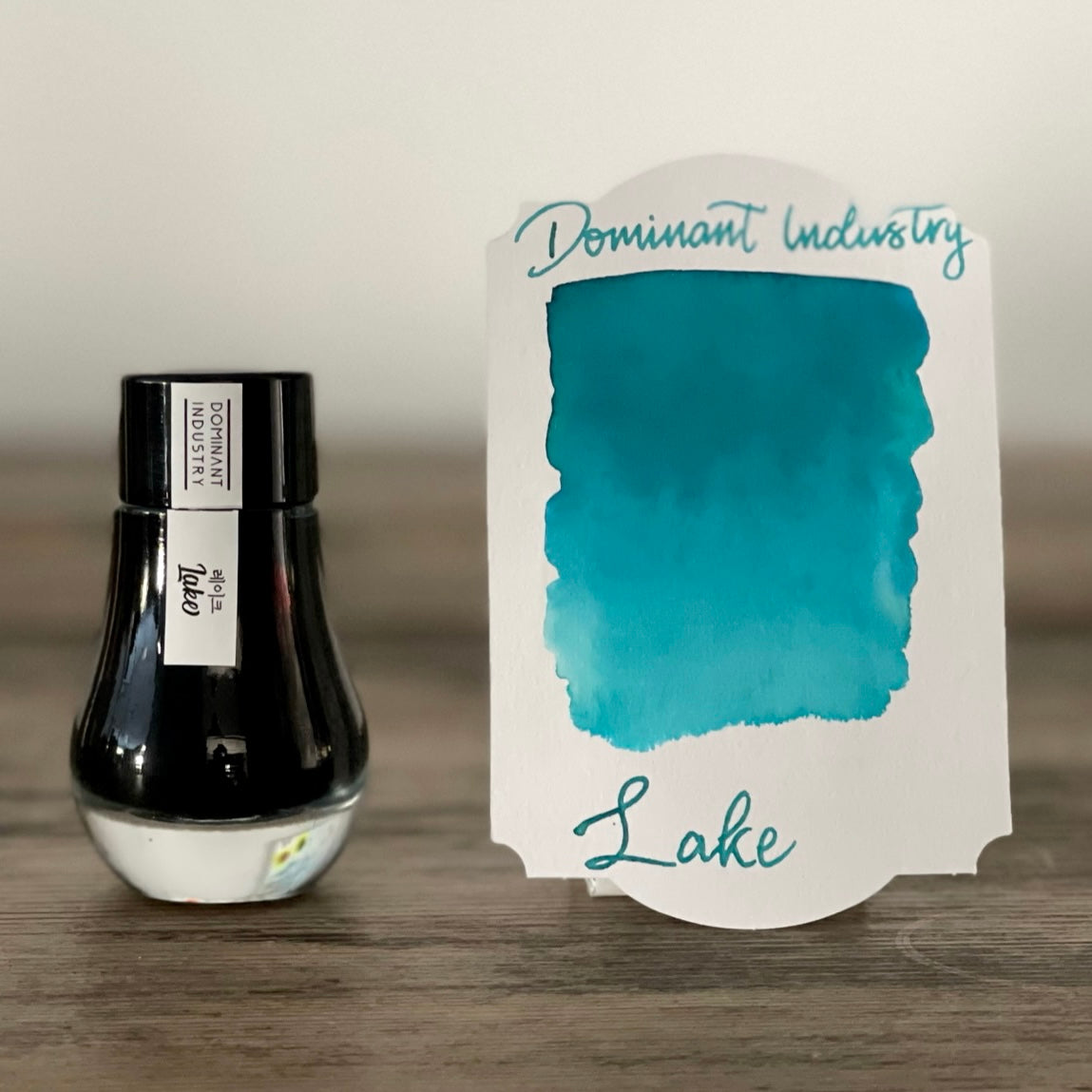 Dominant Industry Fountain Pen Ink - Lake - Galen Leather