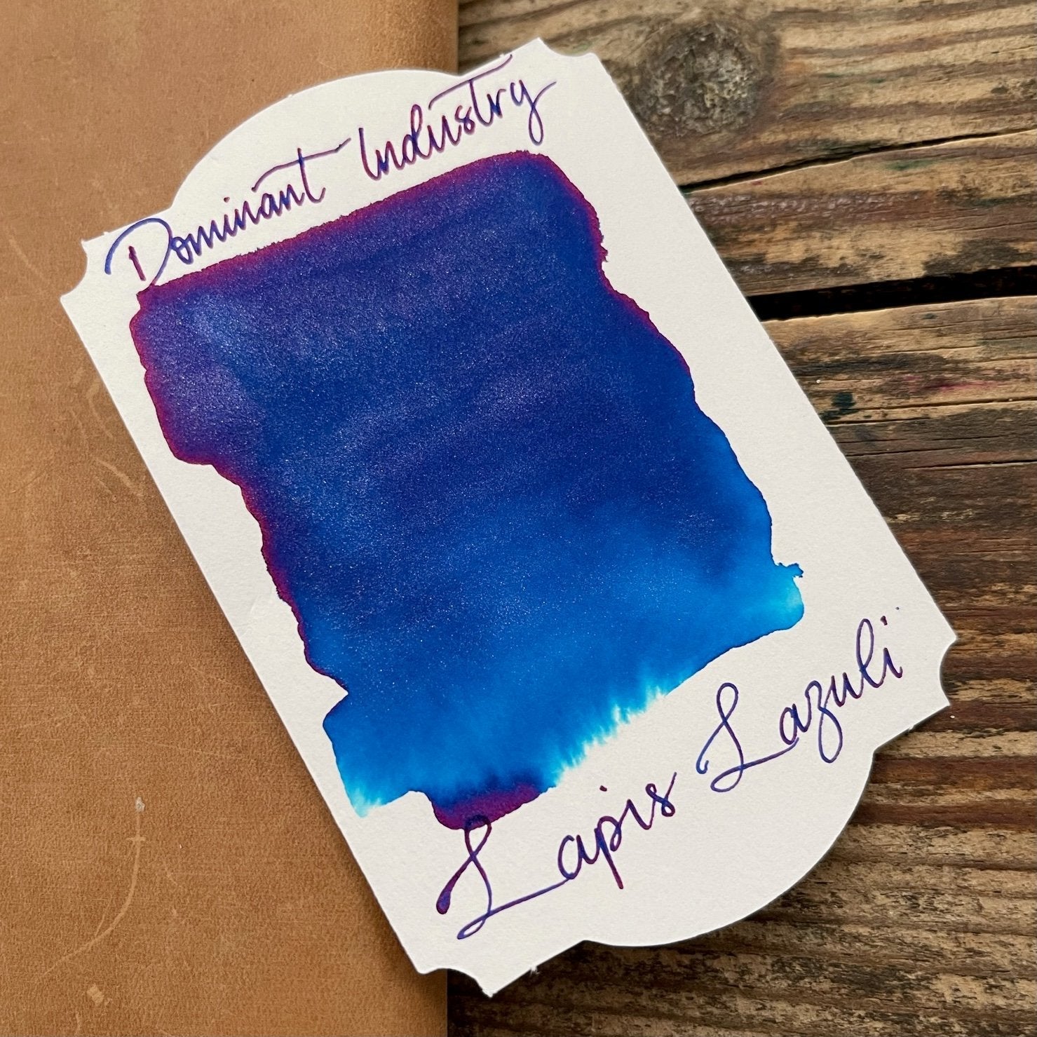 Dominant Industry Fountain Pen Ink - Lapis Lazuli - Galen Leather