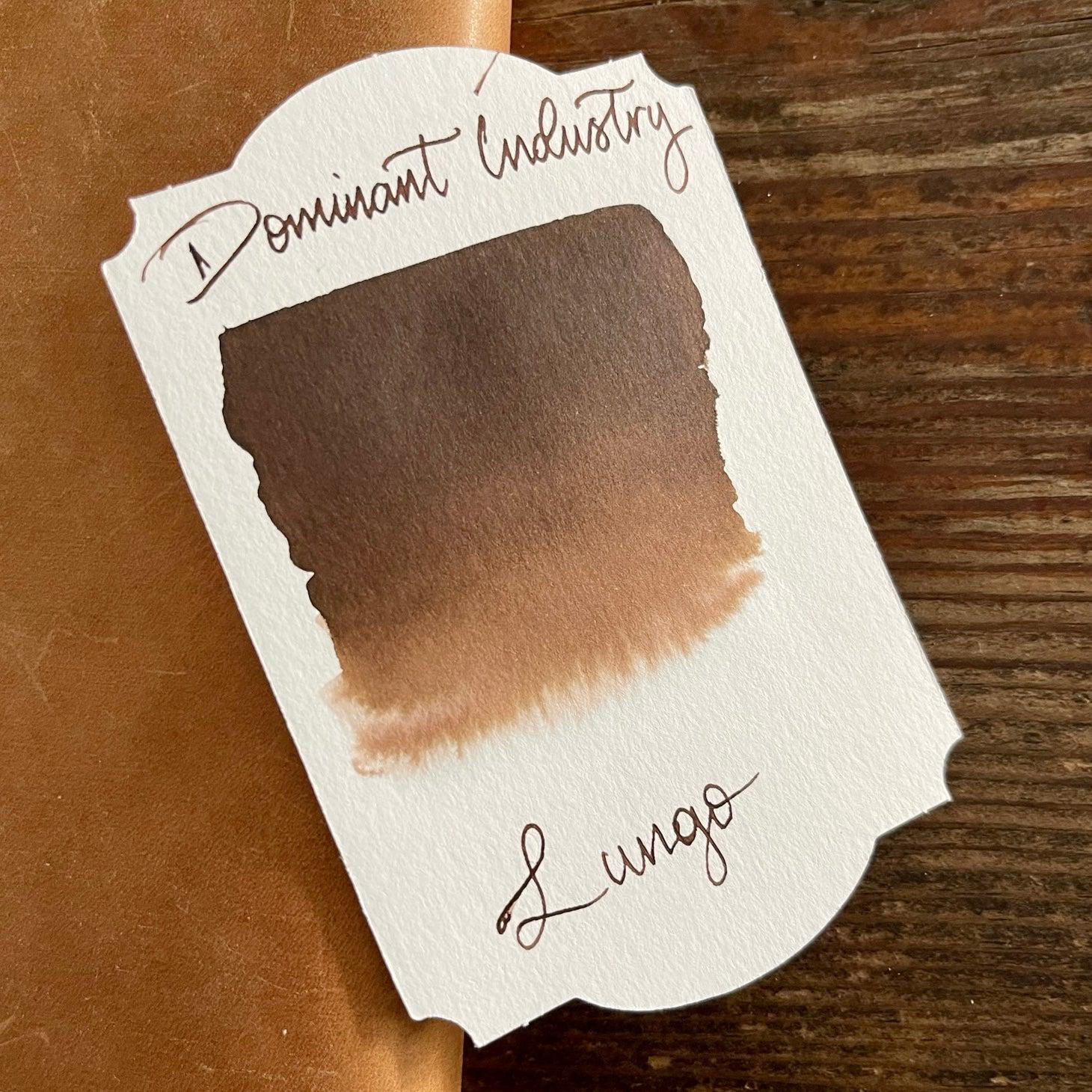 Dominant Industry Fountain Pen Ink - Lungo - Galen Leather
