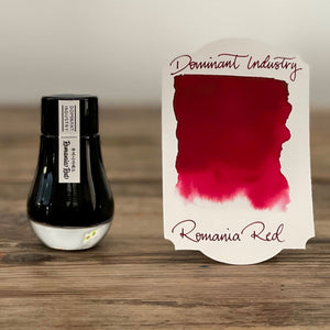 dominant industry Romania red fountain penink