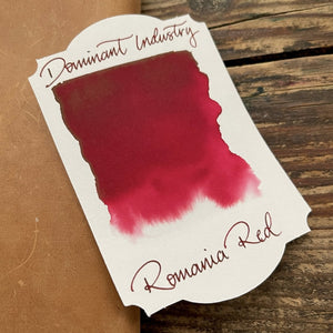 dominant industry Romania red fountain penink