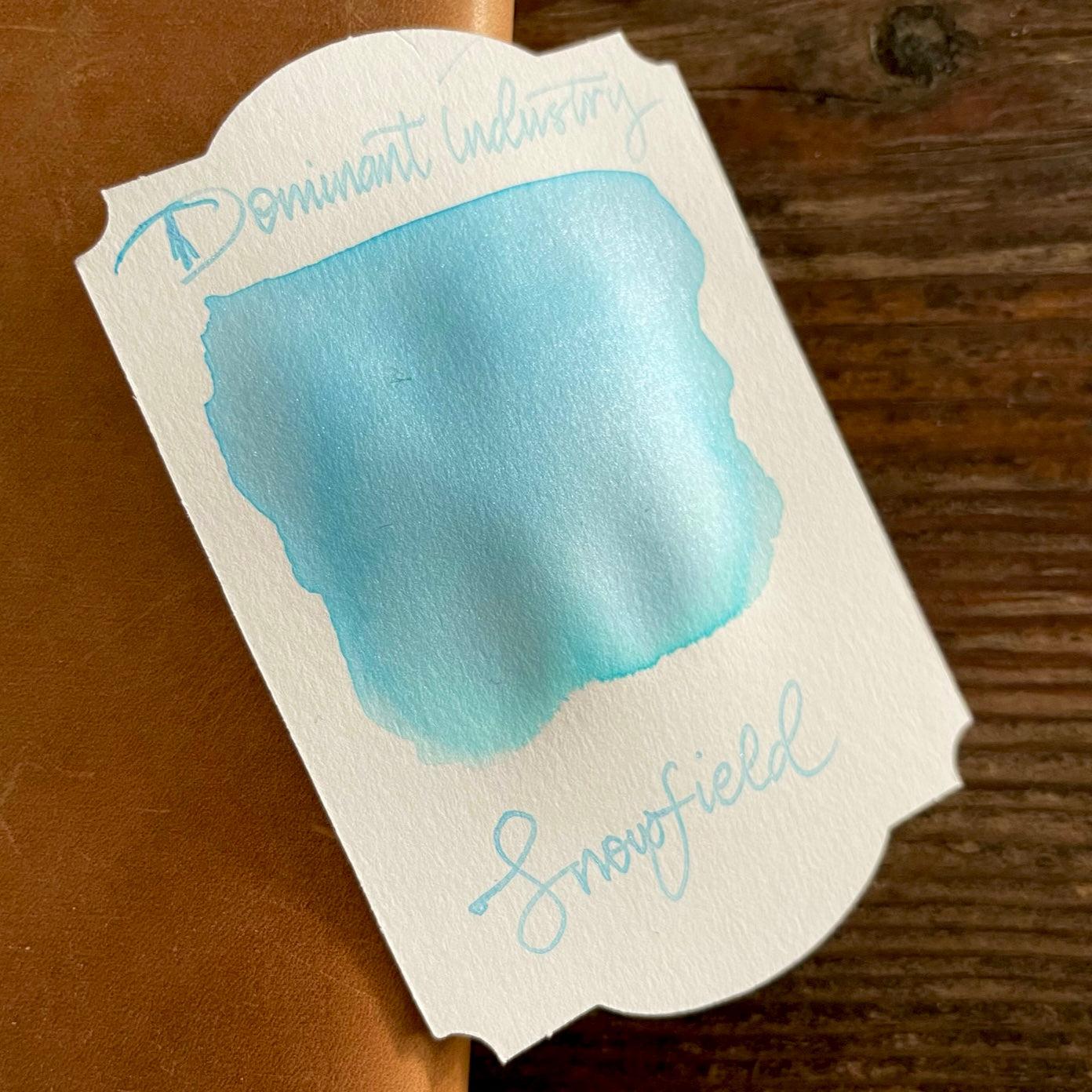 Dominant Industry Fountain Pen Ink - Snowfield - Galen Leather