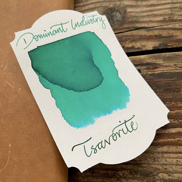 Dominant Industry Fountain Pen Ink - Tsavorite - Galen Leather