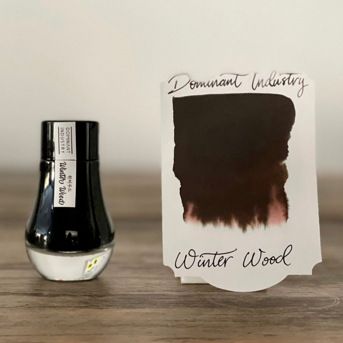 Dominant Industry Fountain Pen Ink - Winter Wood - Galen Leather