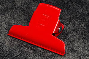 Red Ellepi Paper Clip - Medium-Galen Leather