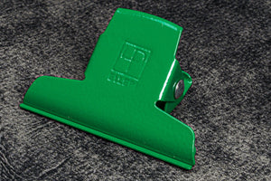 Green Ellepi Paper Clip - Medium-Galen Leather