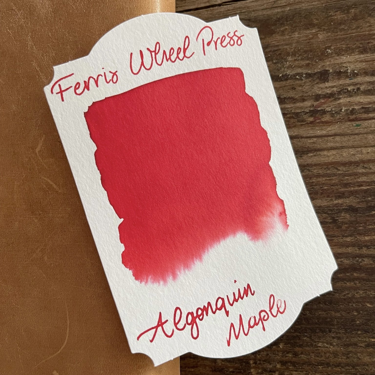 Ferris Wheel Press Algonquin Maple Ink