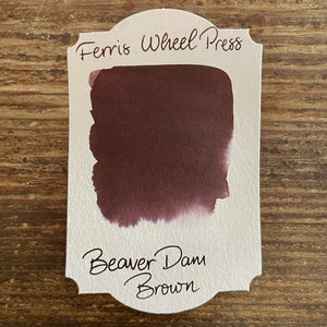 Ferris Wheel Press Beaver Dam Brown Ink