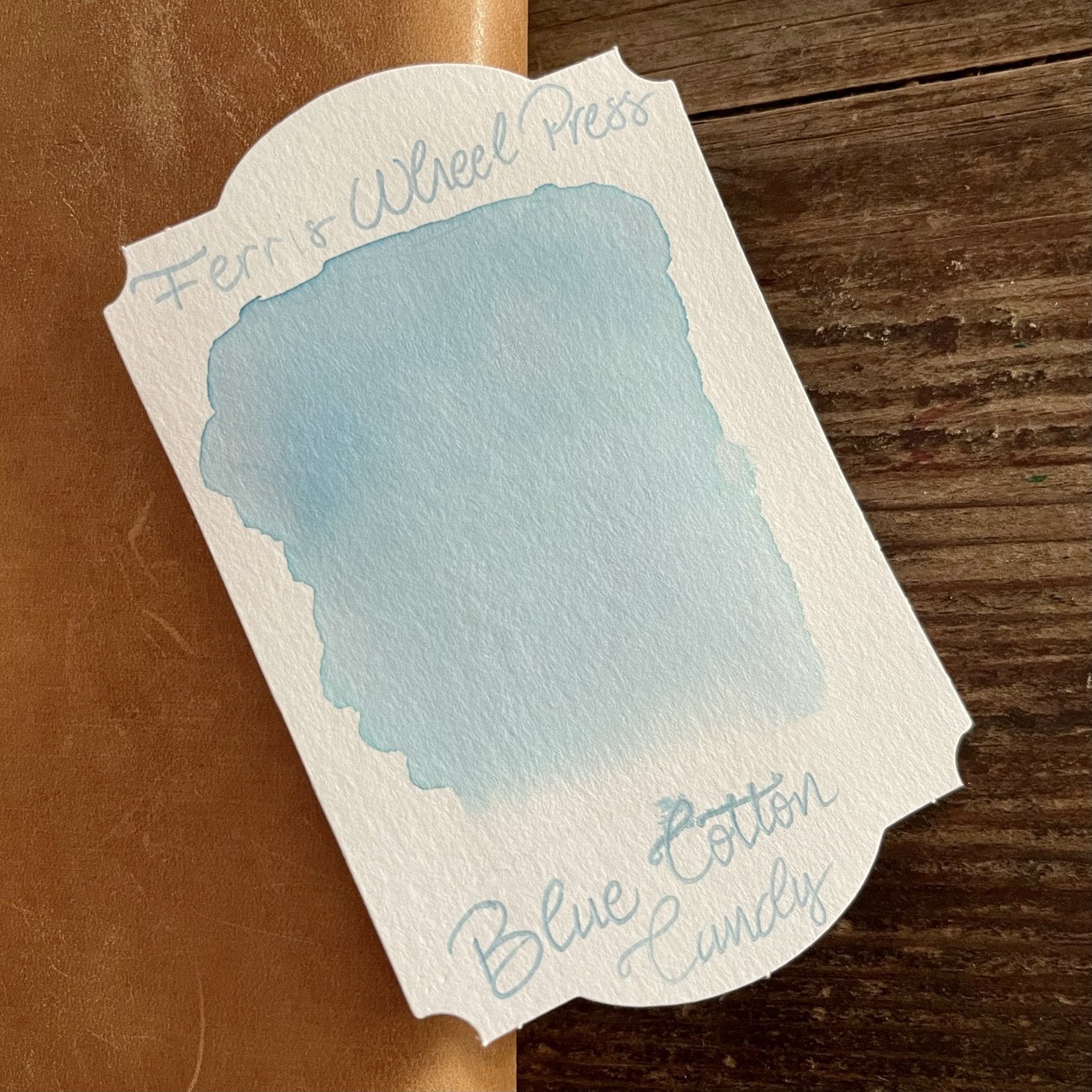 Ferris Wheel Press Blue Cotton Candy Ink