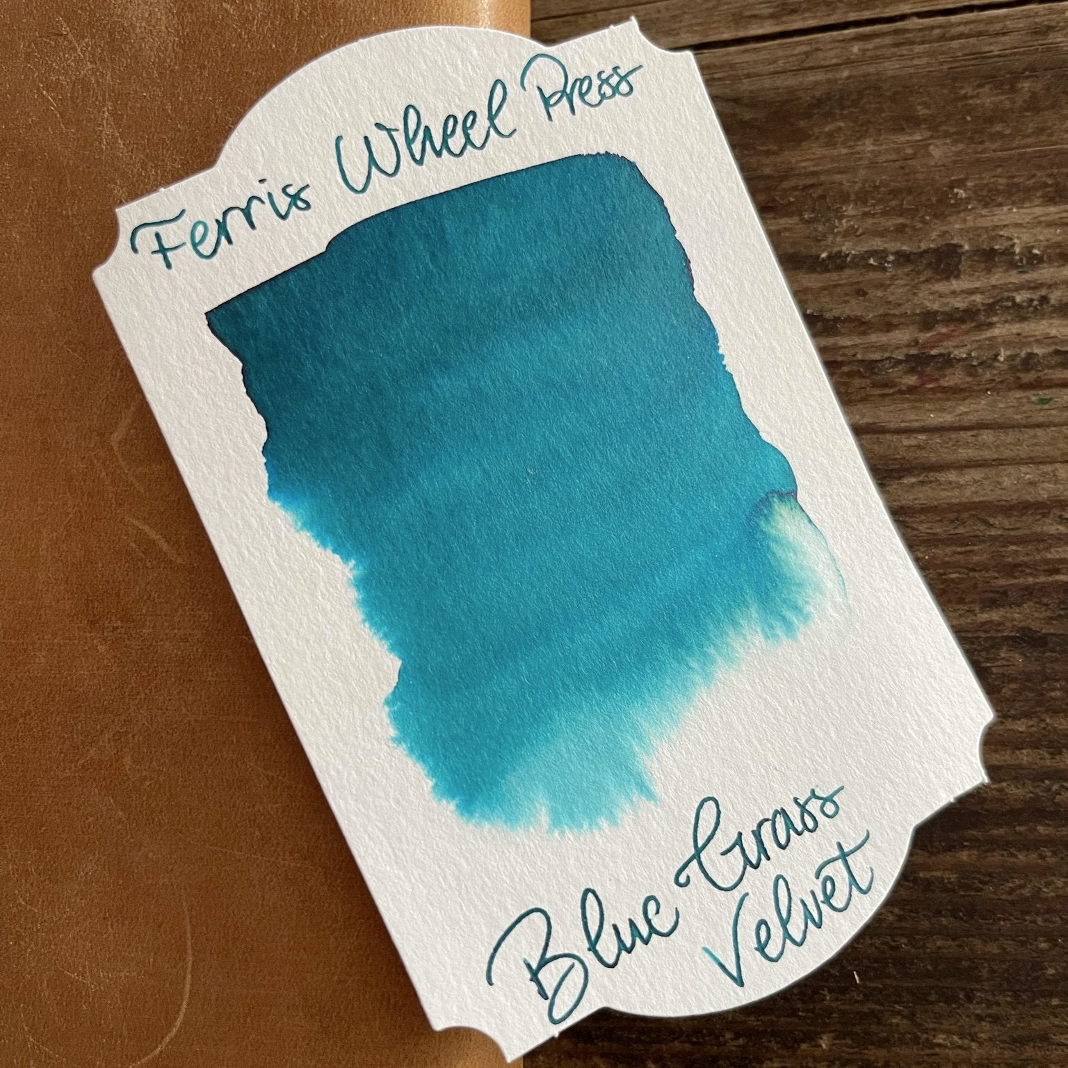 Ferris Wheel Press Bluegrass Velvet Ink