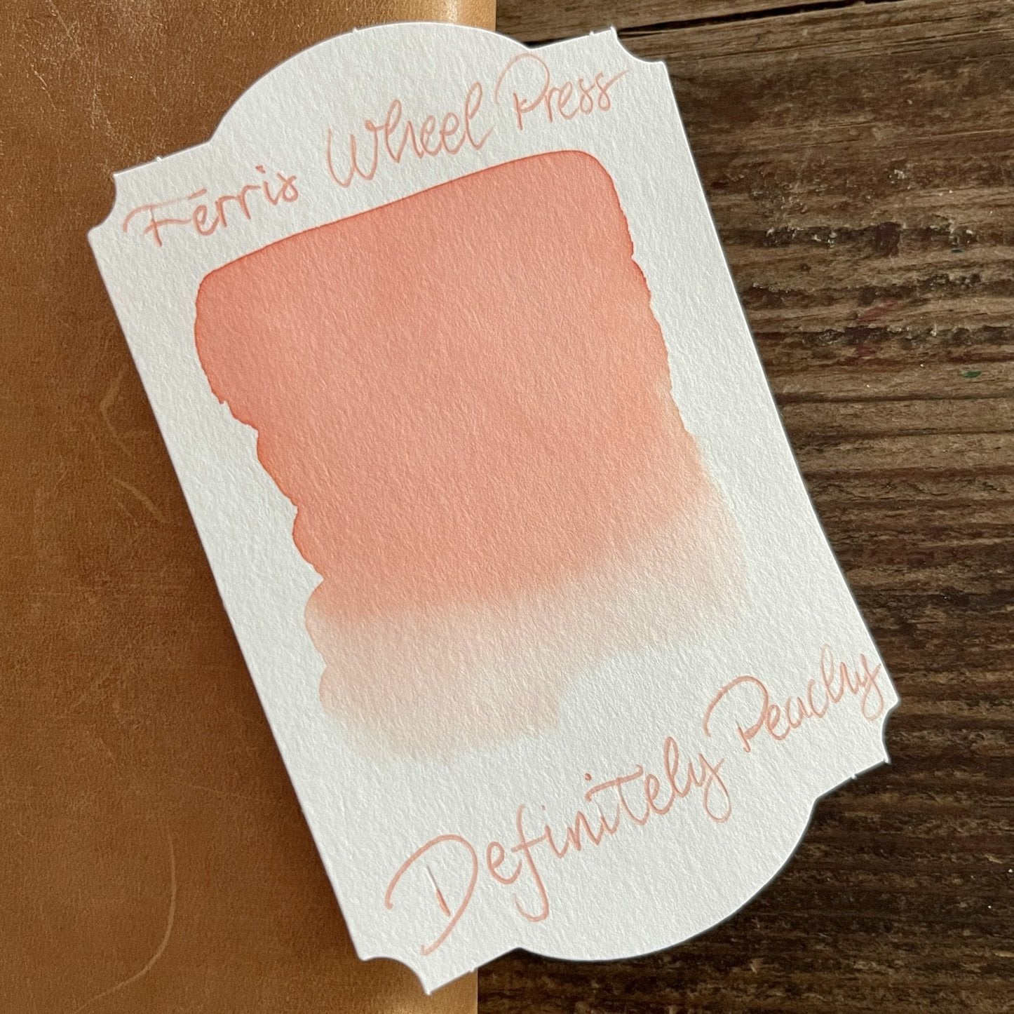 Ferris Wheel Press Definitely Peachy Ink