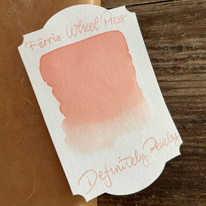 Ferris Wheel Press Definitely Peachy Ink