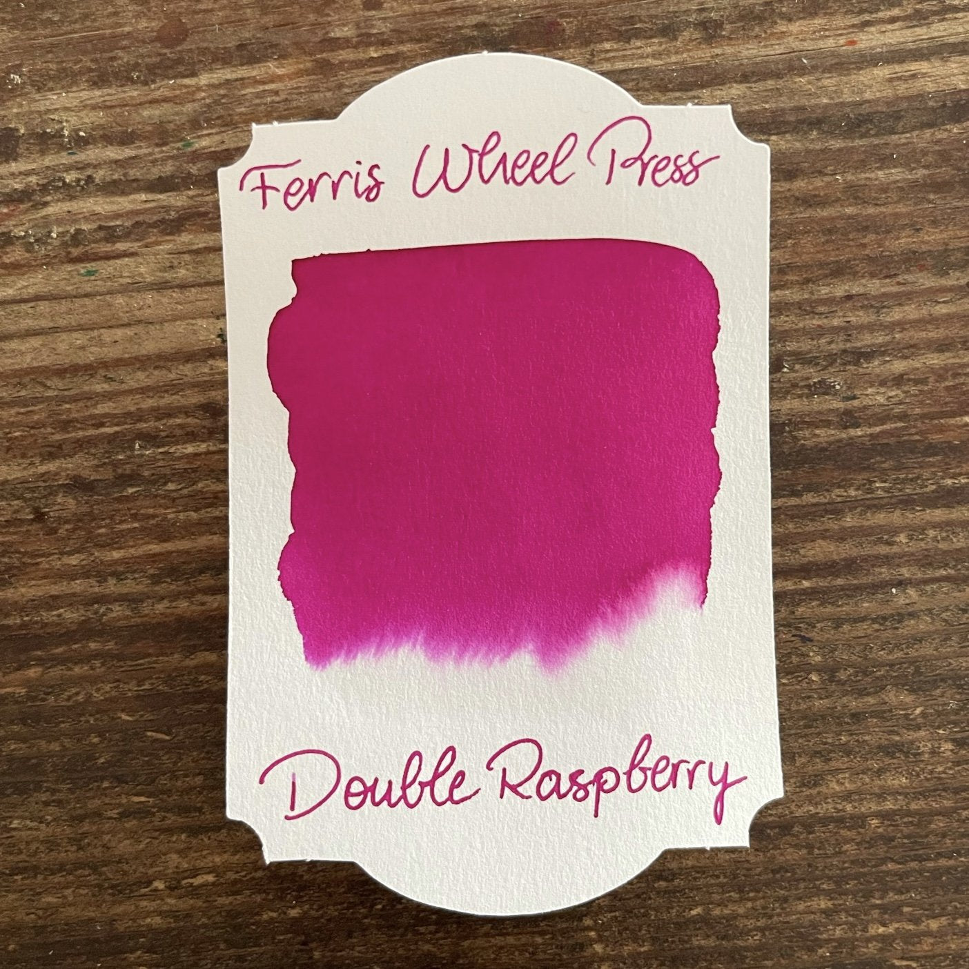 Ferris Wheel Press Double Raspberry Fountain Pen Ink - 38ml