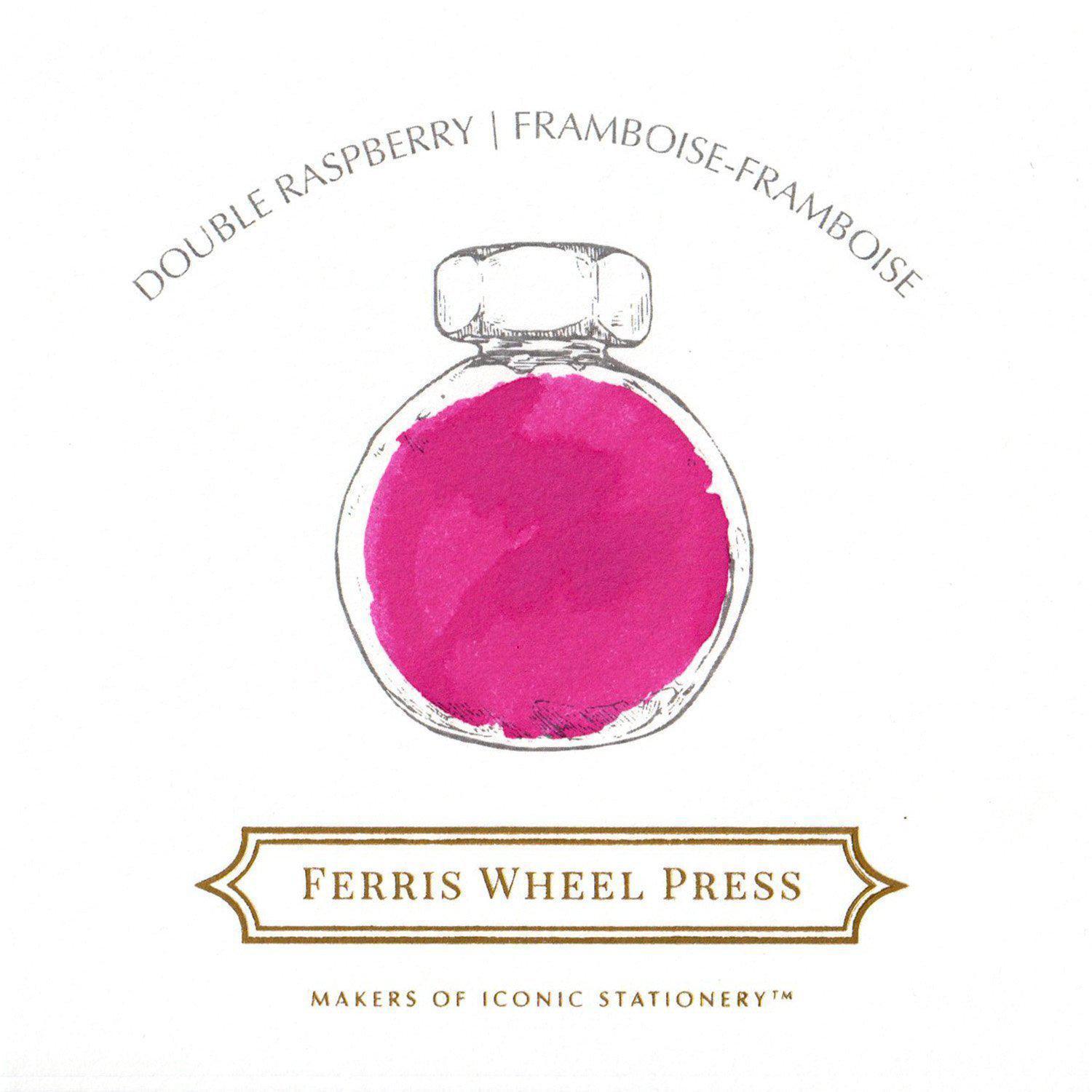 Ferris Wheel Press Double Raspberry Fountain Pen Ink - 38ml