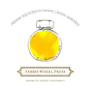 Ferris Wheel Press Freshly Squeezed Sunshine Ink - 38ml