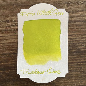 Ferris Wheel Press Frivolous Lime Ink