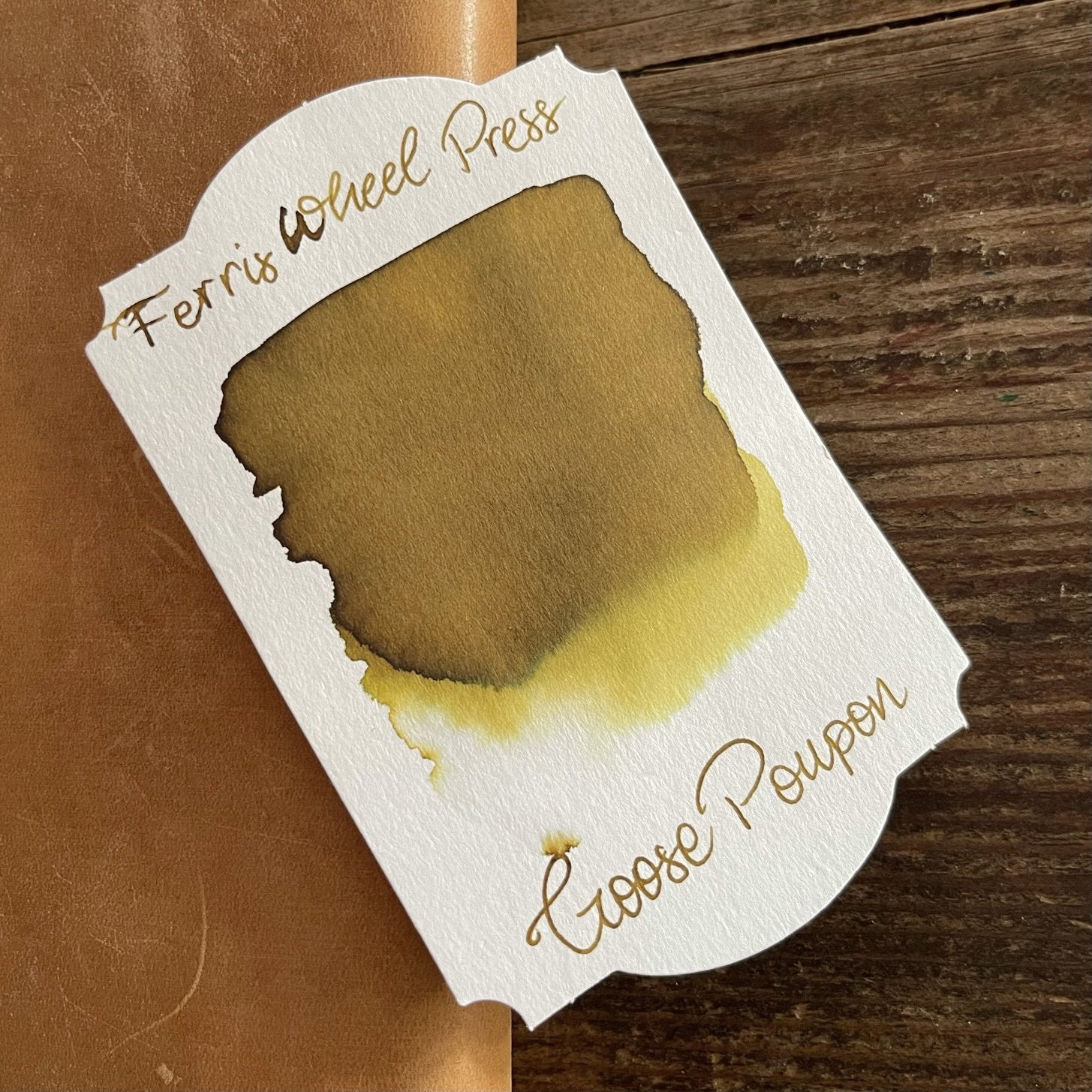 Ferris Wheel Press Goose Poupon Ink