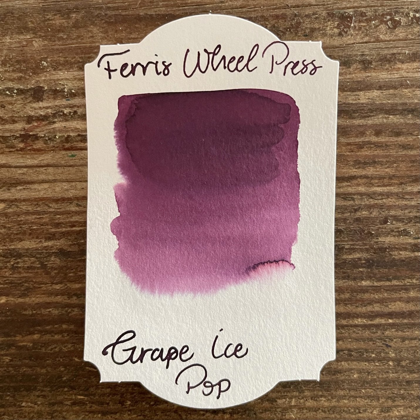 Ferris Wheel Press Grape Ice Pop Fountain Pen Ink - 38ml - Galen