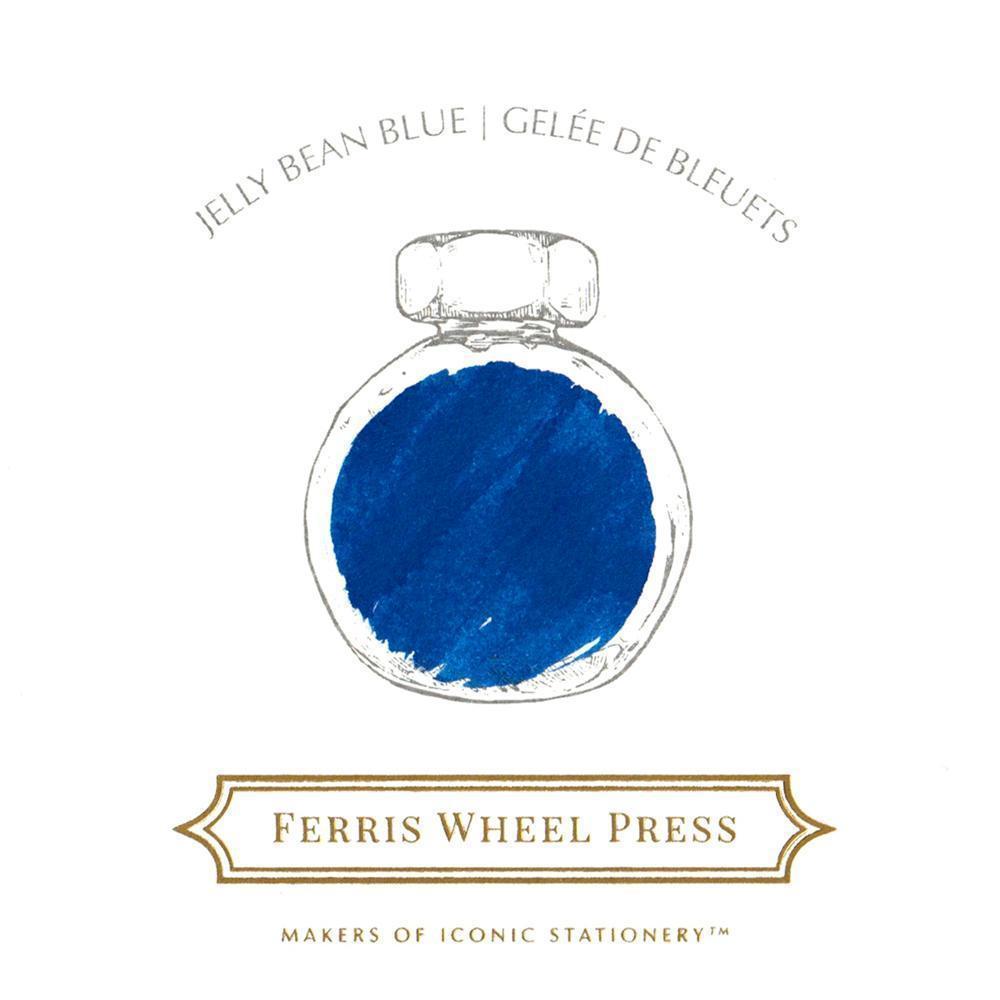 Ferris Wheel Press Jelly Bean Blue Fountain Pen Ink - 38ml - Galen